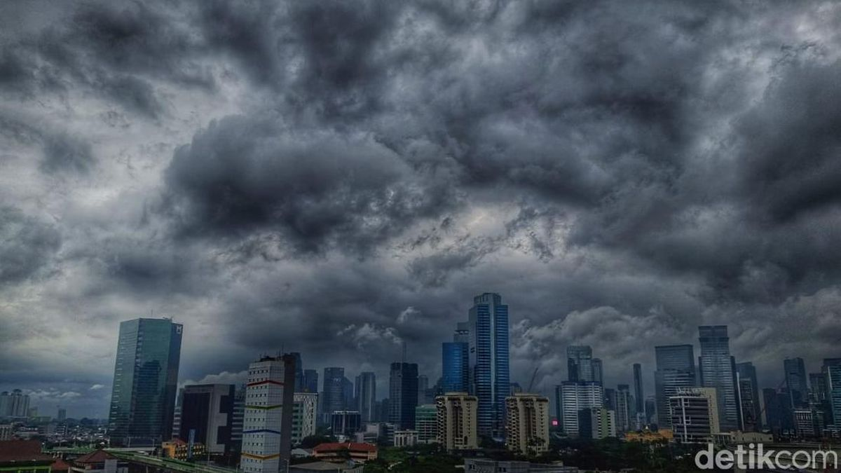 Cuaca Ekstrem Jakarta Berpotensi Terjadi Sore Hari Ini