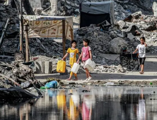 pasokan-air-di-gaza-sudah-mulai-kembali-dan-membaik