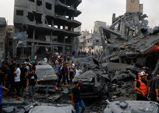 israel-kembali-menyerang-gaza-tewaskan-118-orang