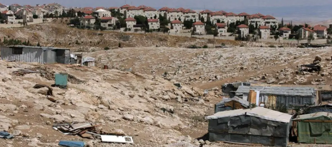 israel-menutup-akses-untuk-ke-desa-di-palestina